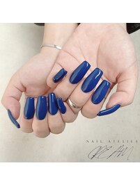 長さだし+ワンカラー