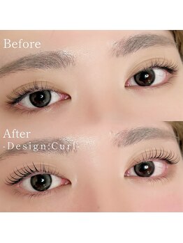 ジェジルアイラッシュ 表参道本店(JAEJIL Eyelash)/丸みデザインで愛されeye