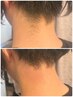 【眉×襟足】眉毛似合わせ診断+WAX(毛量調節&長さ調節込)+襟足WAX