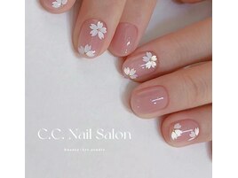 春の桜ネイル