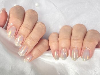 ネイルネージュ 錦糸町(Nail Neige)/ミラー/オーロラネイル