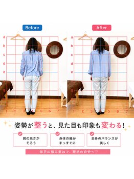 トータルボディケア 整体院ハルヨシ(Total Body Care)/姿勢改善