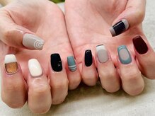 ネイルサロン ドゥ(Nail Salon Doux)/【ほり】秋ネイル