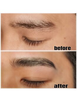 ラビッシー(Ravissy)/アイブロウスタイリング+パーマ