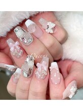 クイーンズビューティーサロン 新宿本店(Queen's beauty salon)/チップ長さ出し10本やり放題