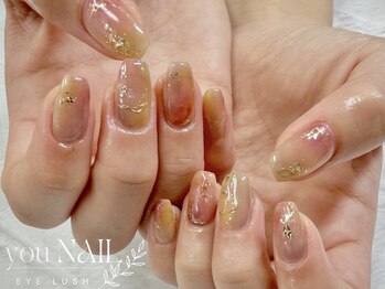 ユーネイル(you NAIL)の写真/サンプルの種類が豊富★ニュアンスから旬デザインまで、ベテランネイリストにお任せください♪