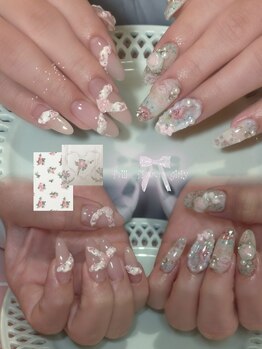 ガーリーネイル/アートし放題