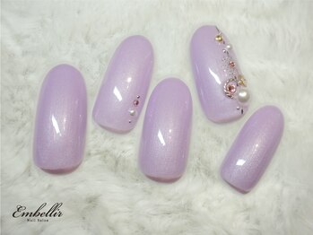 アンベリール 横浜店(Embellir)/（413）雪の結晶ネイル