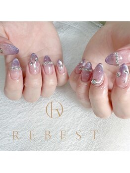 リーベスト 四条畷店(REBEST)/ラメグラデーション