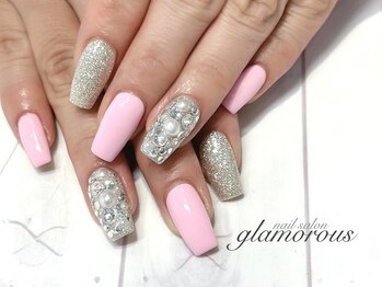 ネイルグラマラス 西新井店/《パラジェル》ビジューDesign