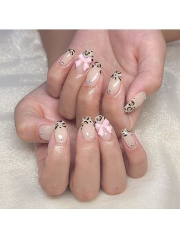 エムネイル ブランチ(Mネイル branch)/torino.__レオパードfrench