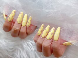 フラワーネイル　春ネイル