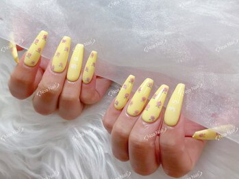 ノア ネイル(Noa Nail)/フラワーネイル　春ネイル