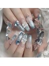 持ち込み 夏ネイル マグネット