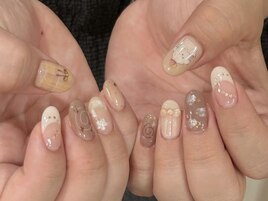 おいもわんこネイル