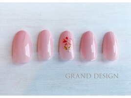 シェルフラワーネイル