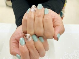 セージカラー★2本アート