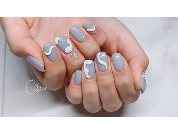 クリア(Clear)/ぷっくり3DSデザイン