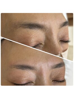 ゴリラアイブロウ 旭川店/字眉を活かしたデザイン♪