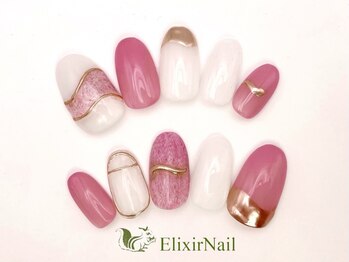 エリクサーネイル 池袋(Elixir Nail)/定額bカジュアル/クーポン使用