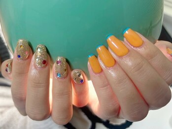 スタジオトゥーミー(Studio2me)の写真/ケア重視でモチの良さが自慢◎ロングネイルでも折れにくい★自由自在な長さだしで美しい指先に・・♪