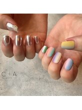 シープラスエー(C+A)/カラフル縦グラデーション