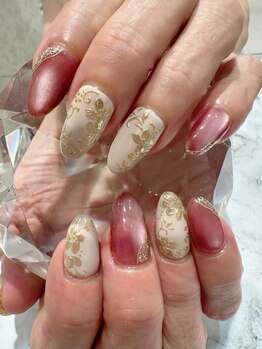 マーノ 稲毛海岸店の写真/シンプル～トレンドまで、圧倒的な技術力に自信あり☆特別なイベントや推し活用の持ち込みデザインもOK！