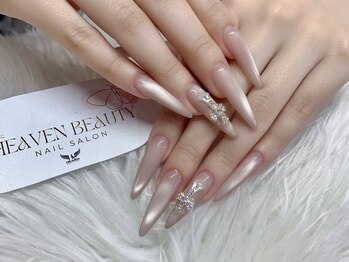 ヘブン ネイル 鶯谷(HEAVEN Nail)の写真/【スカルプ・ジェル長さ出し対応】理想のフォルムで美しい指先に♪