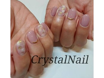 クリスタルネイル イオンモール広島府中店(CRYSTAL NAIL)/ニュアンスネイル