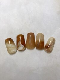 カフェオレネイル★