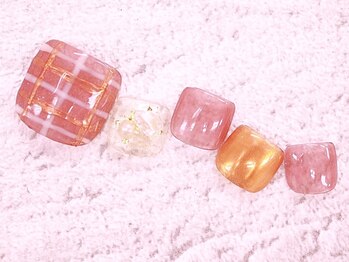 ネイルサロン ドルチェネイル 柏店(Dolce.Nail)/フットデザインコース☆足湯付き