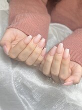 ピンキーネイル(Pinky Nail)/スカルプ長さだしワンカラー