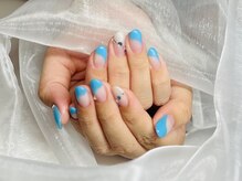 ラーシューシュ(la-chou-chou)/シンプルネイルコース　¥5500