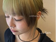 千(Sen.)の雰囲気（LEDマツエク【フラットラッシュ】伏目もとっても可愛いです♪）