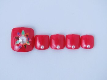 まつげアンドネイル ディアマンローズ(DIAMANT ROSE)/ホロフラワー・やり放題6600円