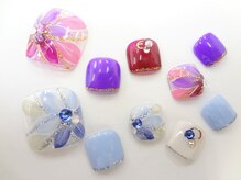 ネイルサロン クイール 小山店(NAIL SALON QUILL)/フラワーネイル