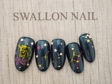 スワロンネイル(SWALLON NAIL)/１１・１２月定額ネイル