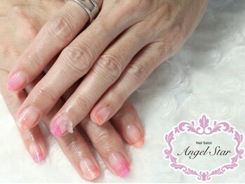 エンジェルスター(Angel Star)/大人上品ブライダルお母様ネイル