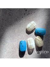 ソピーロ たかのこ店(sopiro)/3月【nuance nail】
