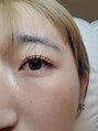 ケイサロン(K salon)&nbsp;目尻を流すデザイン♪とてもお似合いでした。