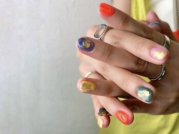 ユノ フィオーレ(Juno fiore)/くすみカラフルニュアンス