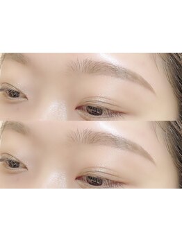 アイブロウメニューがあるサロン