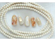 ネイルサロンアンドスクール ミュー(Nail Salon & school mieux)/大人ニュアンスネイル