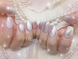 ふんわりパープル☆マグネット