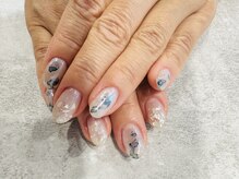 パーチポーチ(PERCH PORCH)/大人の夏ネイル