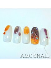 アモズネイル さっぽろ東急百貨店(AMO'S NAIL)/１１０００円デザイン