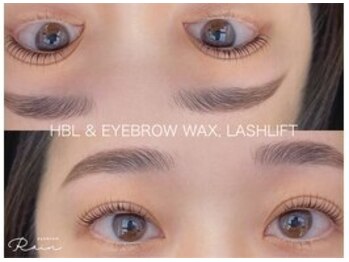 レイン 姫路網干店(Rain)の写真/アイブロウWAX~話題のハリウッドブロウリフトも◎眉のお悩みはプロにお任せください♪朝のメイクも時短に!