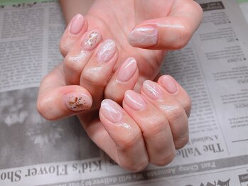 ピピランチェ(PIPIRANCHE)/シンプルニュアンスネイル