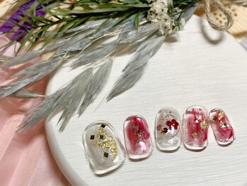 ブレス 仙台駅前本店(BLESS)/祝♪成人式ネイル¥7000