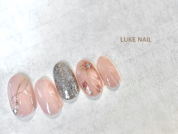 ルークネイル 恵比寿店(LUKE NAIL)/桜ネイル　フラワー　お花　春